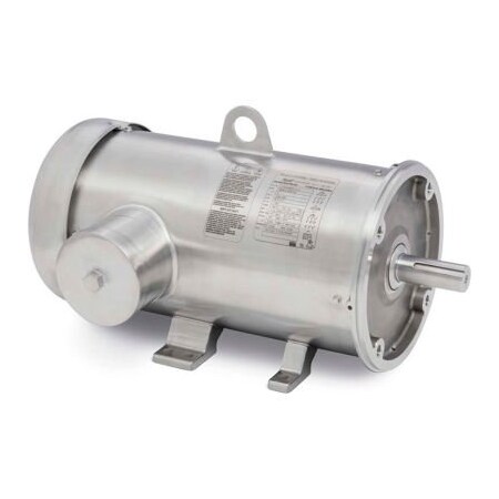 Baldor-Reliance Baldor CFSWDL3503, Food Safe, IP69, .5HP, 3480RPM, 1PH, 60HZ, 56C, 3516L, TEFC, F1 CFSWDL3503